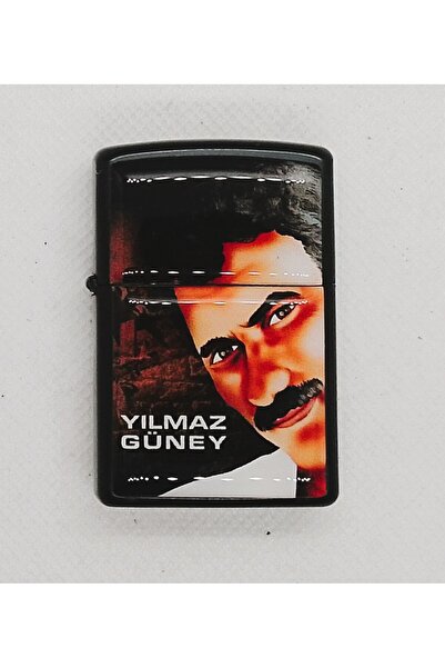 ATA TANITIM Yüksek Kaliteli Benzinli Klasik Çakmak Renkli Yılmaz Güney Resimli