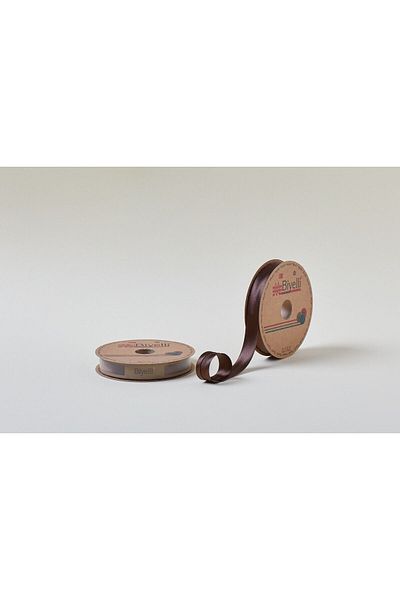 Tahtakale Toptancısı Piping Satin Layered 084 Brown 2 cm 25 Meters 100% Polyester