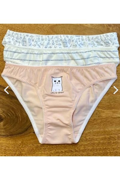 Belinay Women's Plaid Uspa Licensed 90% Cotton 10% Lyrca 6 Panty Production Package