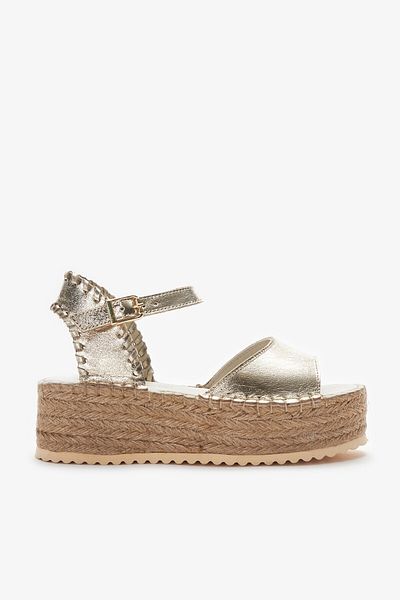 Louis Cardy Γυναικεία σανδάλια Espadrille από γνήσιο δέρμα Calas Dore
