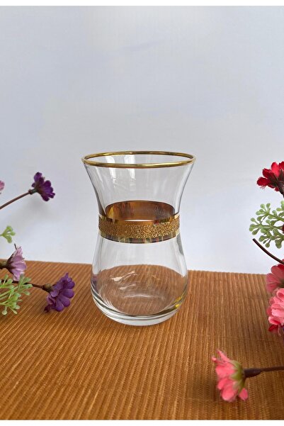 LAV Ajda Yaldızlı 6'lı Çay Bardağı