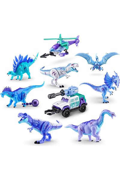 Zuru 5 كبسولات مفاجئة من سلسلة Dino Strike Ice Age