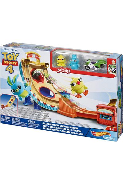 HOT WHEELS Buzz Lightyear Carnival Rescue Play Set GCP24