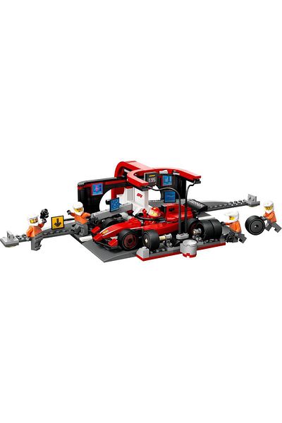 LEGO City Ferrari F1 Pit Stop Team 60443 - 6 Years Old and Above Toy Building Kit (322P)
