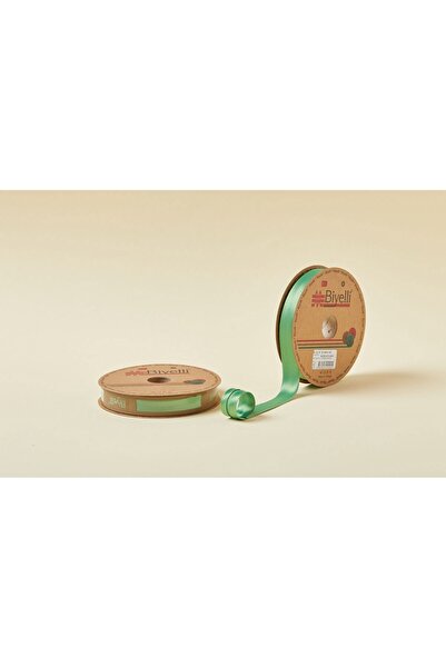 Twin Store بيبي ساتان طبقات 026 أخضر 2 سم 25 متر 100% بوليستر