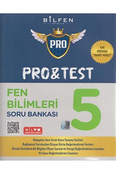 Bilfen Yayıncılık 5.sınıf Fen Bilimleri Pro Test Soru Bankası (YENİ MÜFREDAT)
