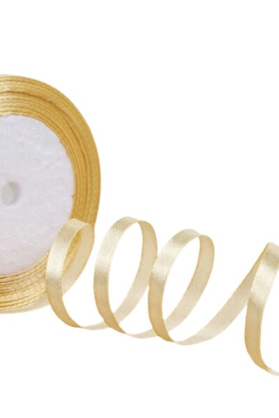 Twin Store شريط ستان 6 مم كراميل 10 متر