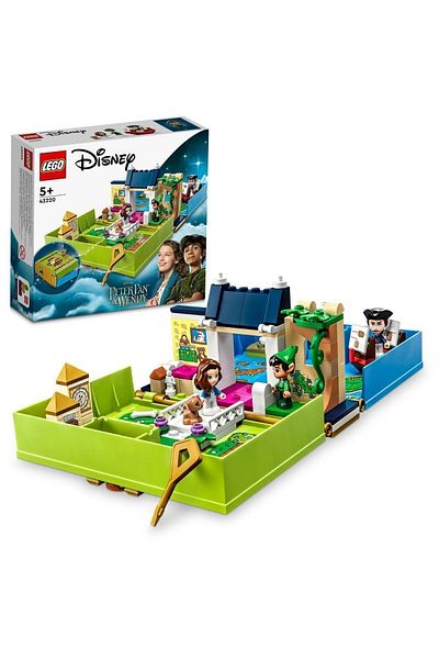 LEGO ® | Disney Peter Pan and Wendy's Storybook Adventure 43220 - Toy Building Set (111 Pieces)