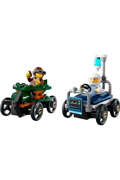 LEGO City Airplane - over 5 Years Race Car Pack 60459 (70 Pieces)