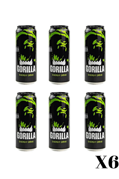 GORİLLA ENERGY Gorilla Enerji İçeceği 250 ml x 6