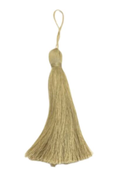 yenitoptan Tassel Single 10 cm 1 Piece Beige