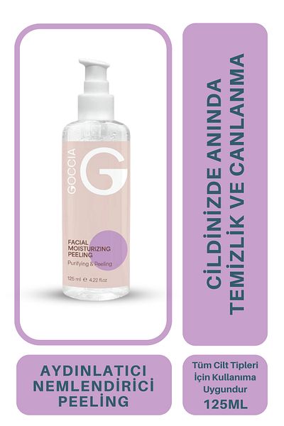 CNR Goccia 125ml Facial Peeling - Dead Skin, Purifying and Moisturizing