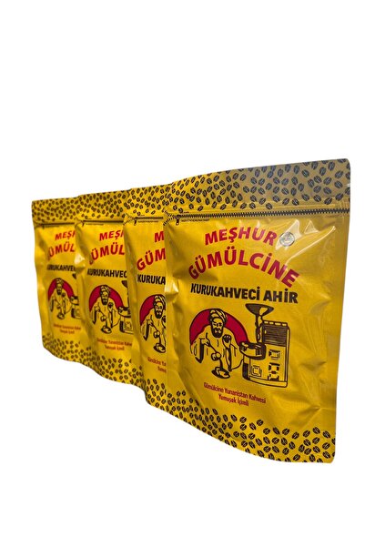 meşhur gümülcine kurukahveci AHİR Gümülcine Kurukahveci Ahir 250gr (4 Adet)