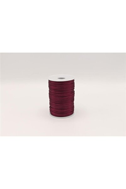 Marsilyan Rat Tail Rope 2 mm Claret Red 90 m