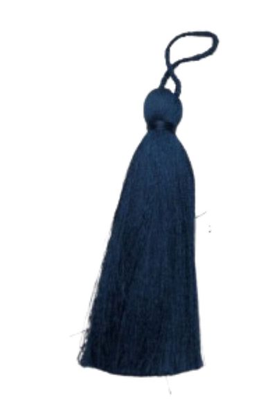 P Parla Navy Blue 10 cm Tassel Single - 1 Piece