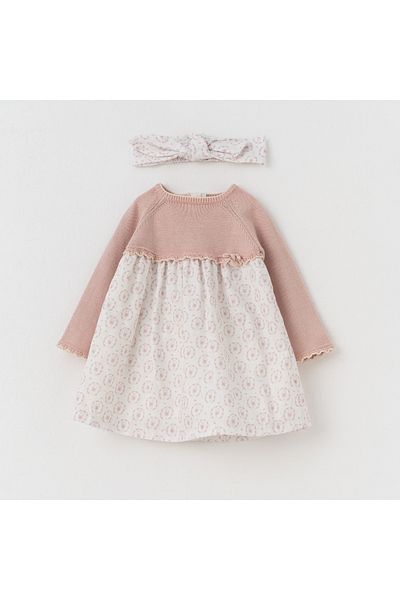 İNDİGO ROCHIE BANDANA ROSA ALBĂ FATA