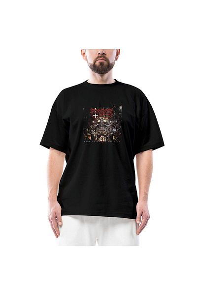 Z zepplin Possessed Revelations of Oblivion Black Oversize T-Shirt