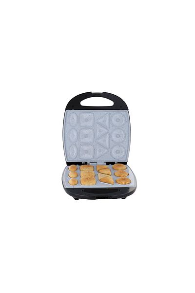 Hausberg Aparat Pentru Biscuiti Hb-3563ng, 1300w, Capacitate 13 Biscuiti, Negru