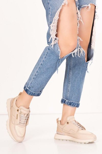 Gondol Pantofi casual de damă din piele naturală - confortabili în exterior și în interior tnl.1001
