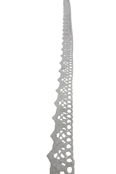 P Parla White Kopanaki Lace - 1.5 cm, 1 Meter