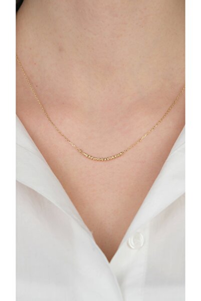 Arpaş 14 Ayar Altın Dorikalı Kolye