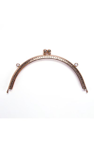 Sultan Rose Colored 20.5 cm Oval Perforated Burç