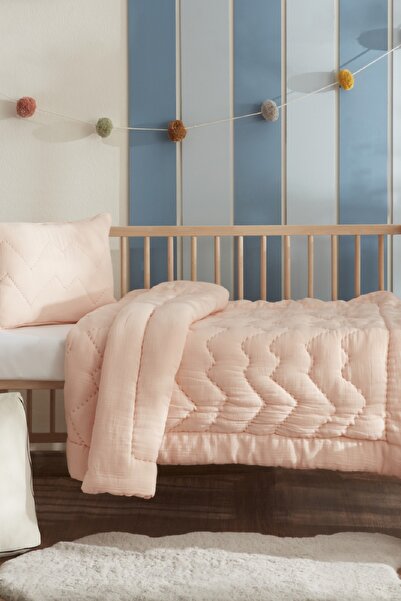 Karaca Home Bebek Arden Yastık Yorgan Seti Pembe