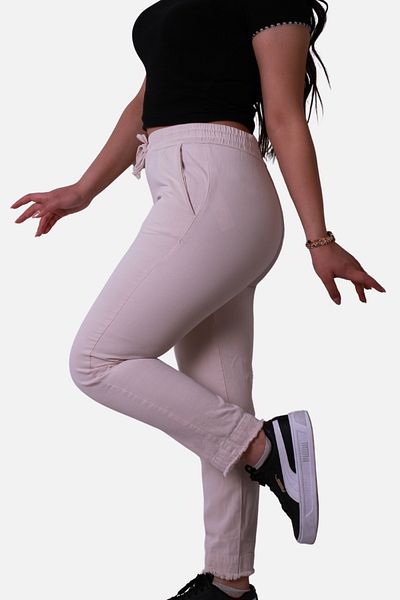 trender Pantaloni de sport de damă bej 4228