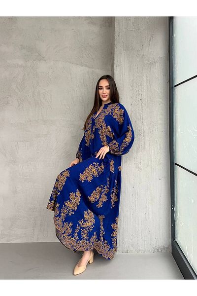 PREMİER VİE Teseeür New Season Tac Pattern Summer Viscose Dress