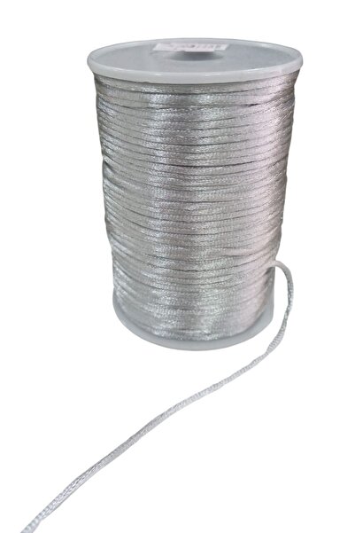 Twin Store حبل ذيل الفئران 0.5 ملم فضي 1 متر