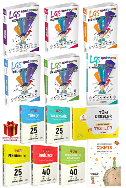 Editör Yayınevi 8. Sınıf LGS Soru Bankası Seti+8. Sınıf LGS Deneme Seti+LGS B...