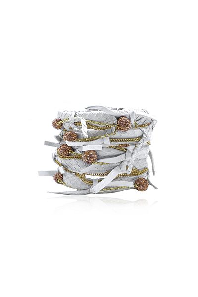 Bayemeyc Rogue Coil Snake Skin Bracelet