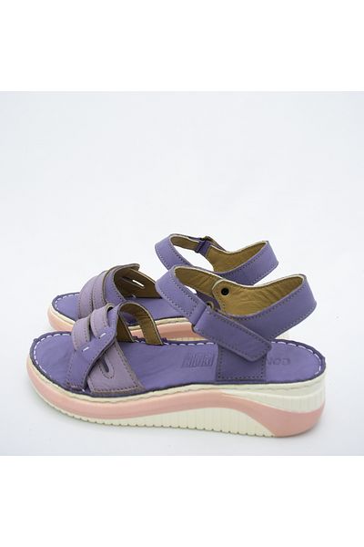 CONSUELO Sandale ortopedice din piele cu velcro 10222