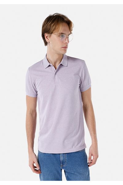 Colin's Classic Fitt Purple Men's Polo Neck T-Shirt