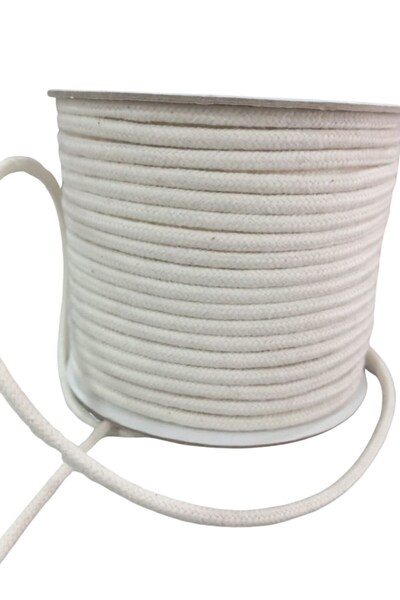 OtoTech Laces String Cotton 0.5 cm Cream 5 Meters