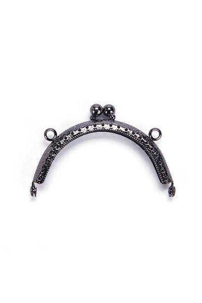 Sultan 8,5 cm Black Oval Perforated Burc