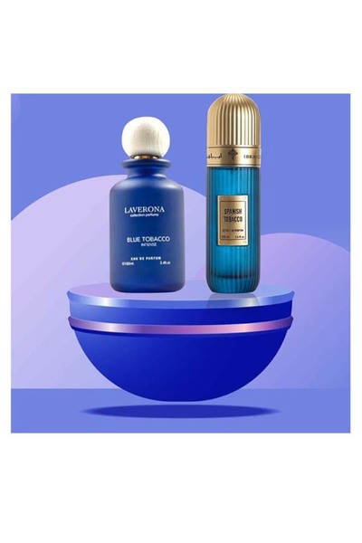 IBRAHIM ALQURASHI Special package of Spanish tobacco and blue tobacco