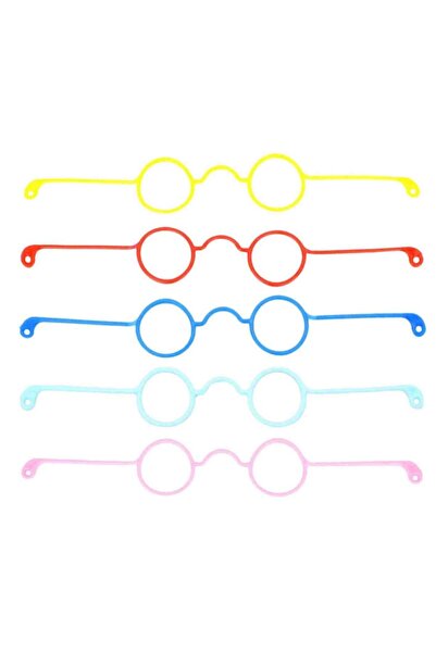 Twin Store Amigurumi Glasses 5 Pieces Colorful