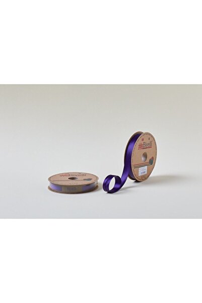 Marsilyan أنابيب ساتان طبقات 019 بنفسجي غامق 2 سم 25 متر 100% بوليستر