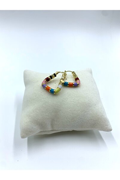 Ebruli مثلث نموذج المينا الأقراط