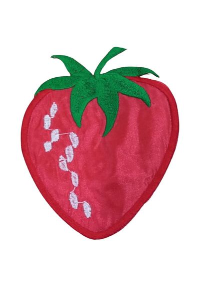 Hangora Applique Iron-On Strawberry Pattern