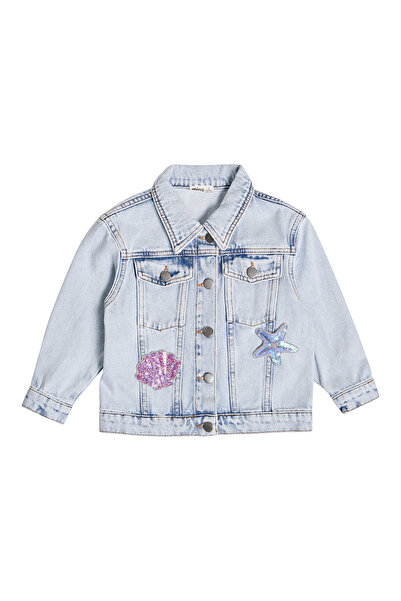 Miny Center Girl's Denim Jacket