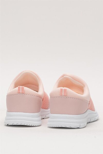 Liger Unisex Lastilkli Hafif Airfle Çocuk Spor Ayakkabı  PUDRA