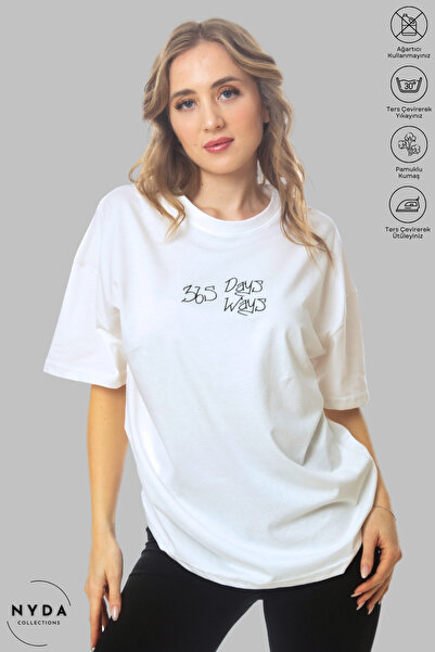 Nyda Collections Unisex majica sa okruglim izrezom, 365 dana načina, izvezena...
