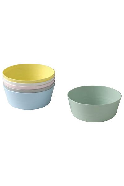IKEA Bowl, assorted colors, 6 pieces