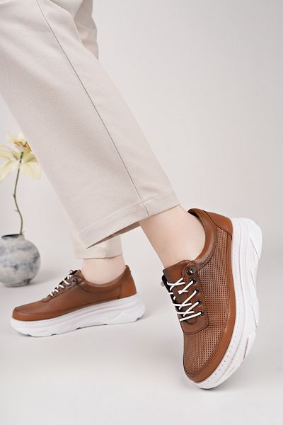 Diego Carlotti Genuine Leather Women's Casual Sneaker Shoes Dd2102