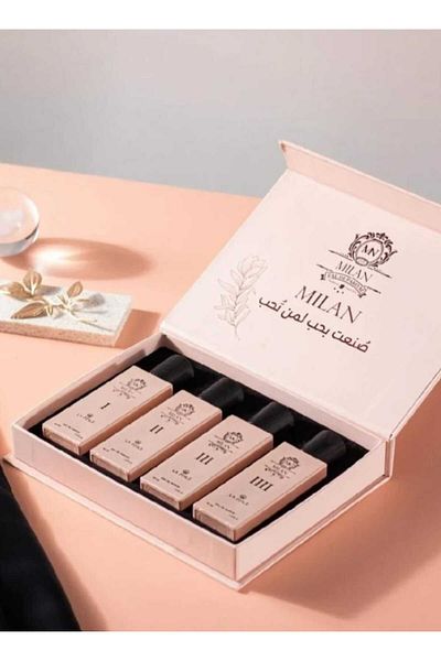 Milan Milan perfume package, 4 pieces