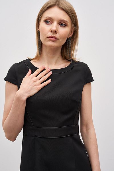 Journey Piping Detailed-Pencil Dress