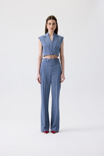 rue Indigo Vest with Magnet Closure and Padding