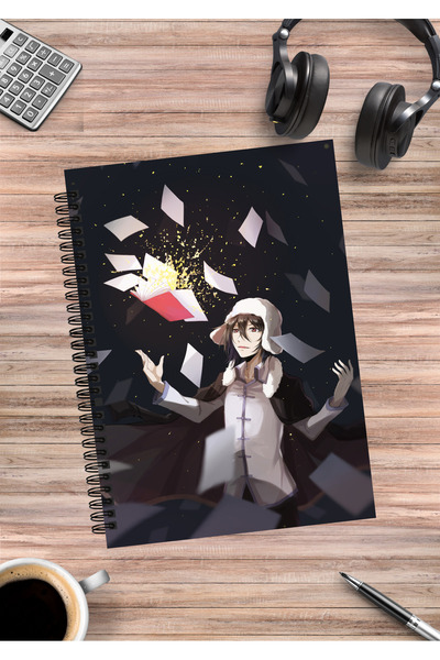 mertfigur Caiet cu spirală Bungou Stray Dogs A5 (50 coli)